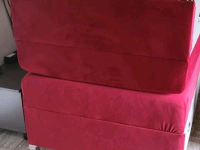 Bett mit Einbauschrank