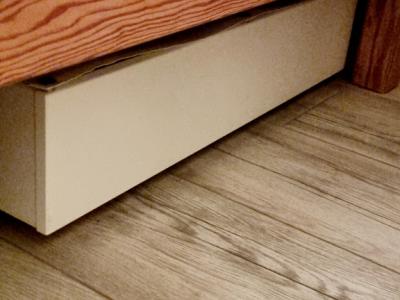 Bettunterschrank, Bettkasten 4- er Set