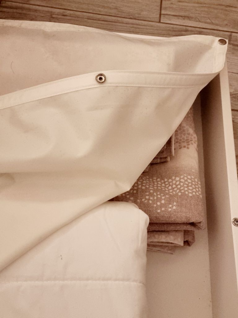 Bettunterschrank, Bettkasten 4- er Set