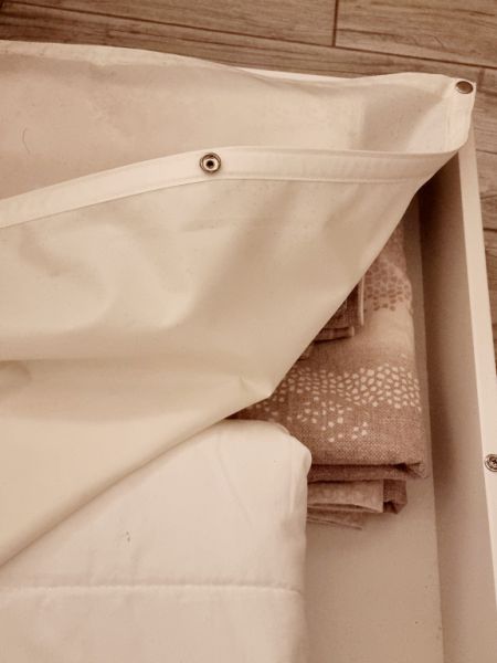 Bettunterschrank, Bettkasten 4- er Set