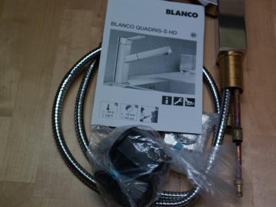 Blanco Quadris-S HD, Spültischarmatur mit Handbrause