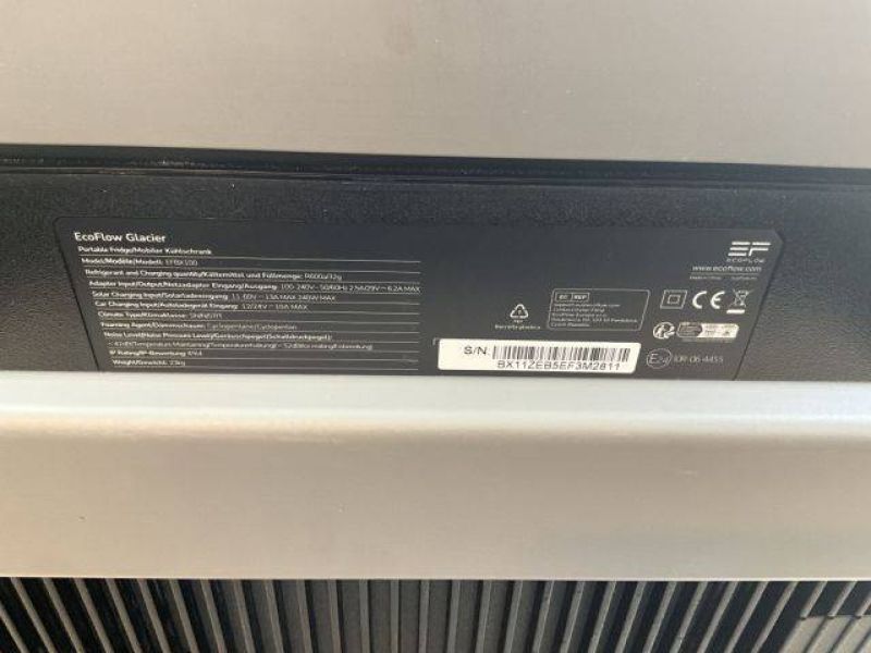 Bootkühlschrank EcoFlow GLACIER mit Eiswürfelbereiter NP 1398 € wie neu