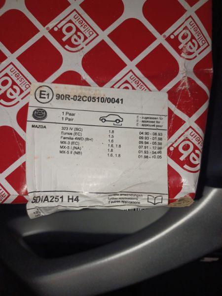 Bremsscheiben Mazda MX 5 Typ NB