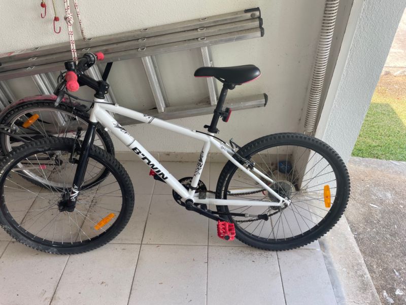 BTWIN Rockrider White 24 Zoll