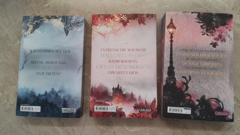 Bücher (Julia Kuhn, Anne Lück und Kristina Moninger)