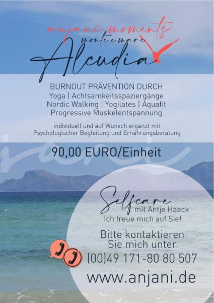 Burnout prevention in Alcudia