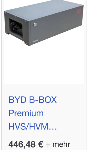 BYD Kopfteil für Batterien neu u original