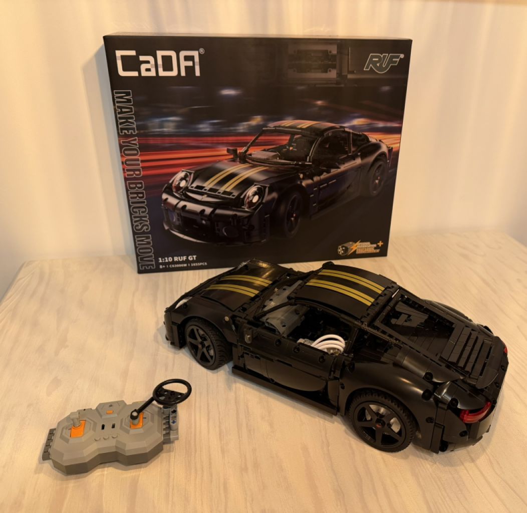 CADA Porsche RUF GT motorisiert, kein Lego Technik