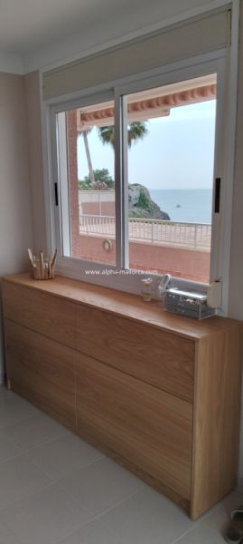 CALA BLAVA: 1 SZ-Wohnung mit 180º-Meerblick in 1. Linie