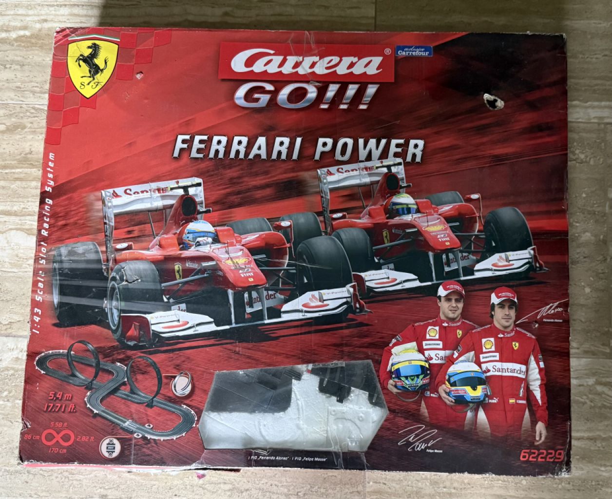 Carrera Go Ferrari Power and Cars