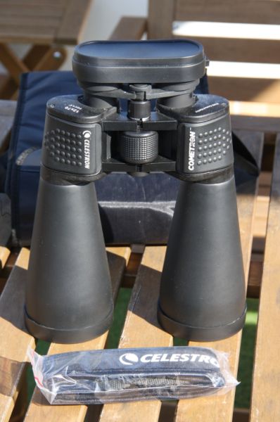 CELESTRON binoculars "Cometron" 12x70, field of view 4.6°, weight approx. 1.4 kg, suitable for eyeglass wearers