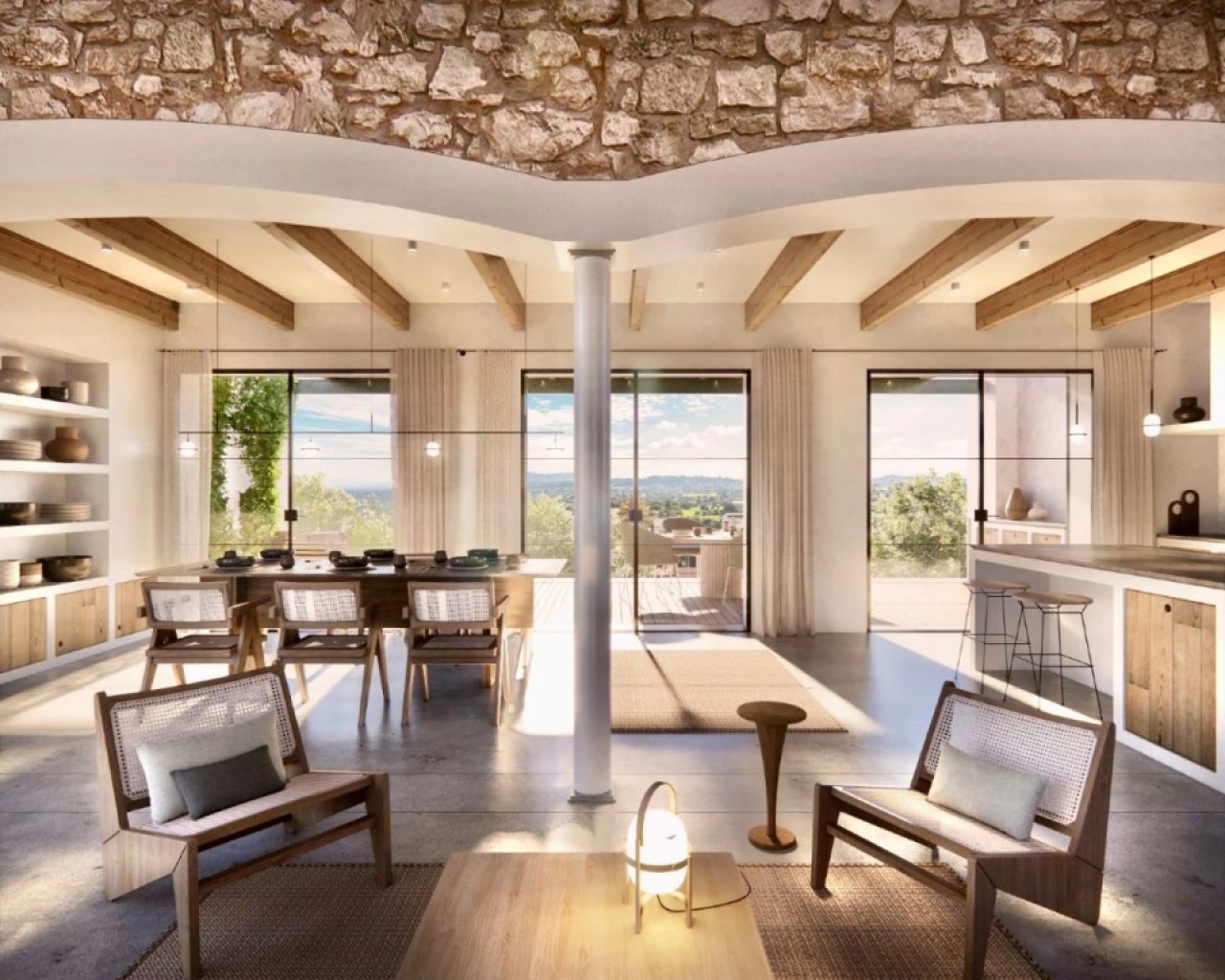 Encantadora casa en la ciudad con proyecto de renovación y vistas de ensueño en Selva