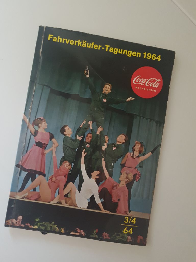 Coca-Cola SAMMLERSTÜCK Einzelstück Original 1964