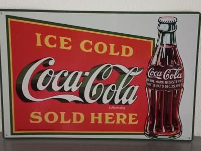 Coca Cola Vintage Blechschild