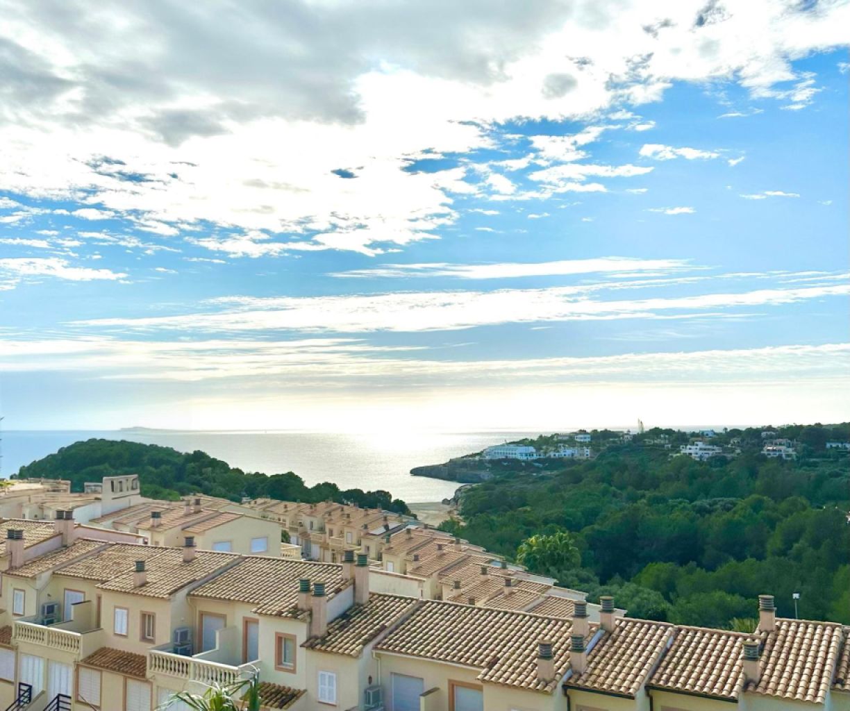 Dachgeschosswohnung in Cala Domingos