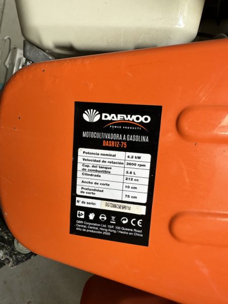 Daewoo Motor Fräse Honda Motor !