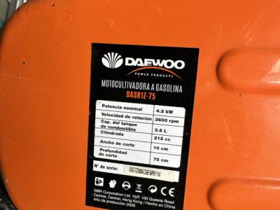 Daewoo Motor Fräse Honda Motor !