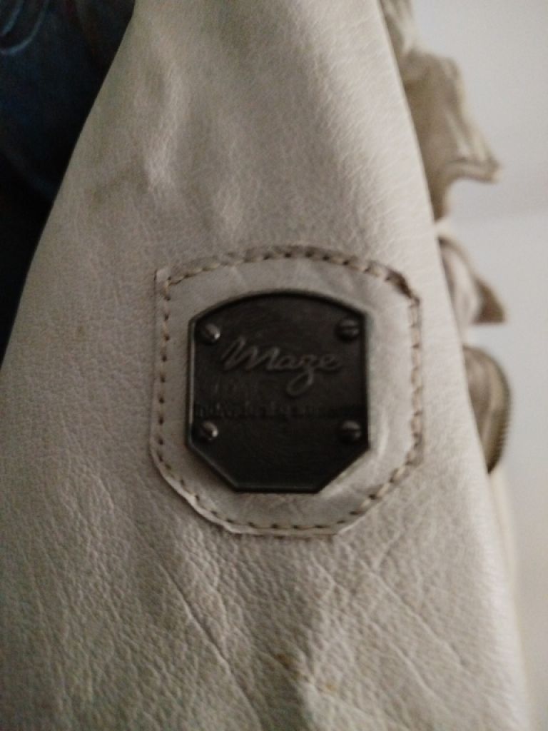 Damen Lederjacke Biker-Look Vintage Style