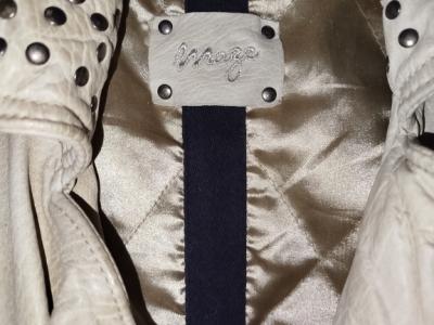 Damen Lederjacke Biker-Look Vintage Style