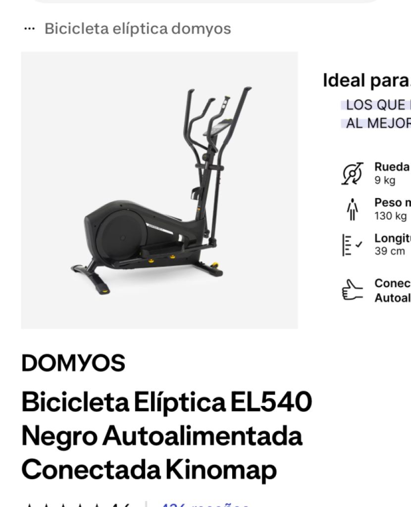 Decathlon Crosstrainer zu verkaufen DOMYOS EL540