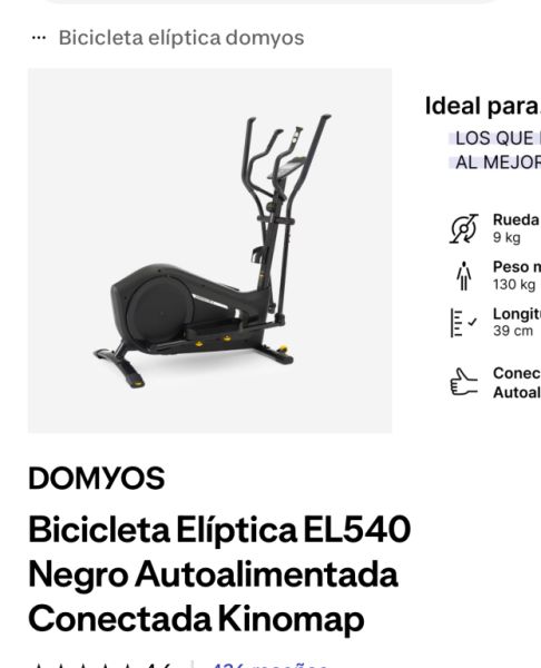 Decathlon Crosstrainer zu verkaufen DOMYOS EL540