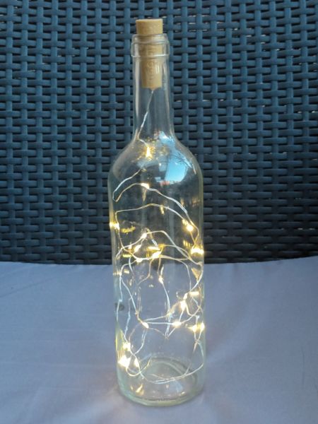 Decoración para interiores y exteriores: botellas ligeras inusuales con funcionamiento con batería