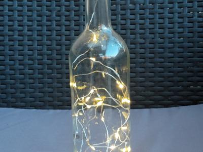 Decoración para interiores y exteriores: botellas ligeras inusuales con funcionamiento con batería