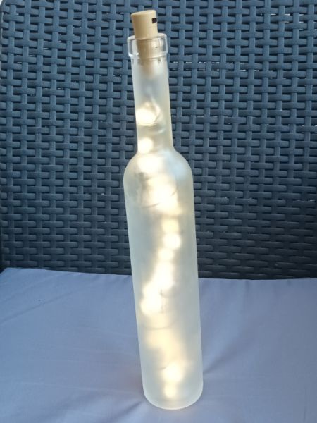 Decoración para interiores y exteriores: botellas ligeras inusuales con funcionamiento con batería
