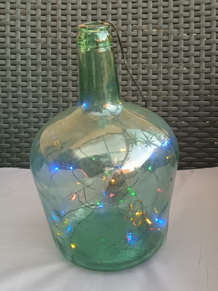 Decoración para interiores y exteriores: botellas ligeras inusuales con funcionamiento con batería