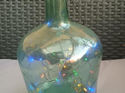 Decoración para interiores y exteriores: botellas ligeras inusuales con funcionamiento con batería