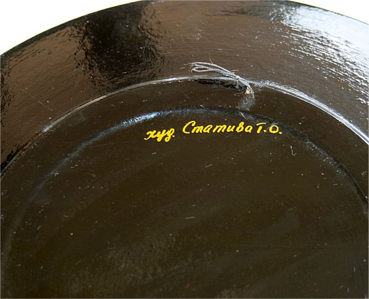 decorative wooden plate, hand-painted wall plate, unique flower plate