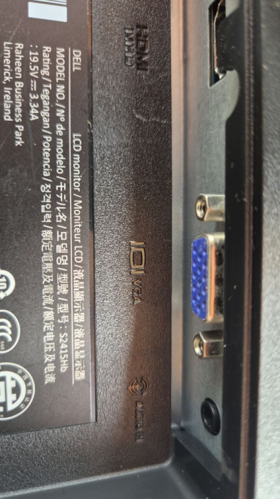 Dell PC- Monitor  S2415H