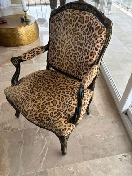 Designer armchair