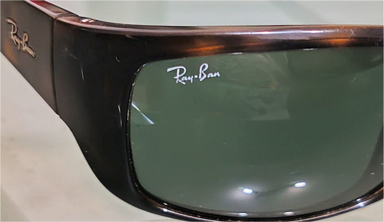 Designer sunglasses by Ray Ban, Made in Italy