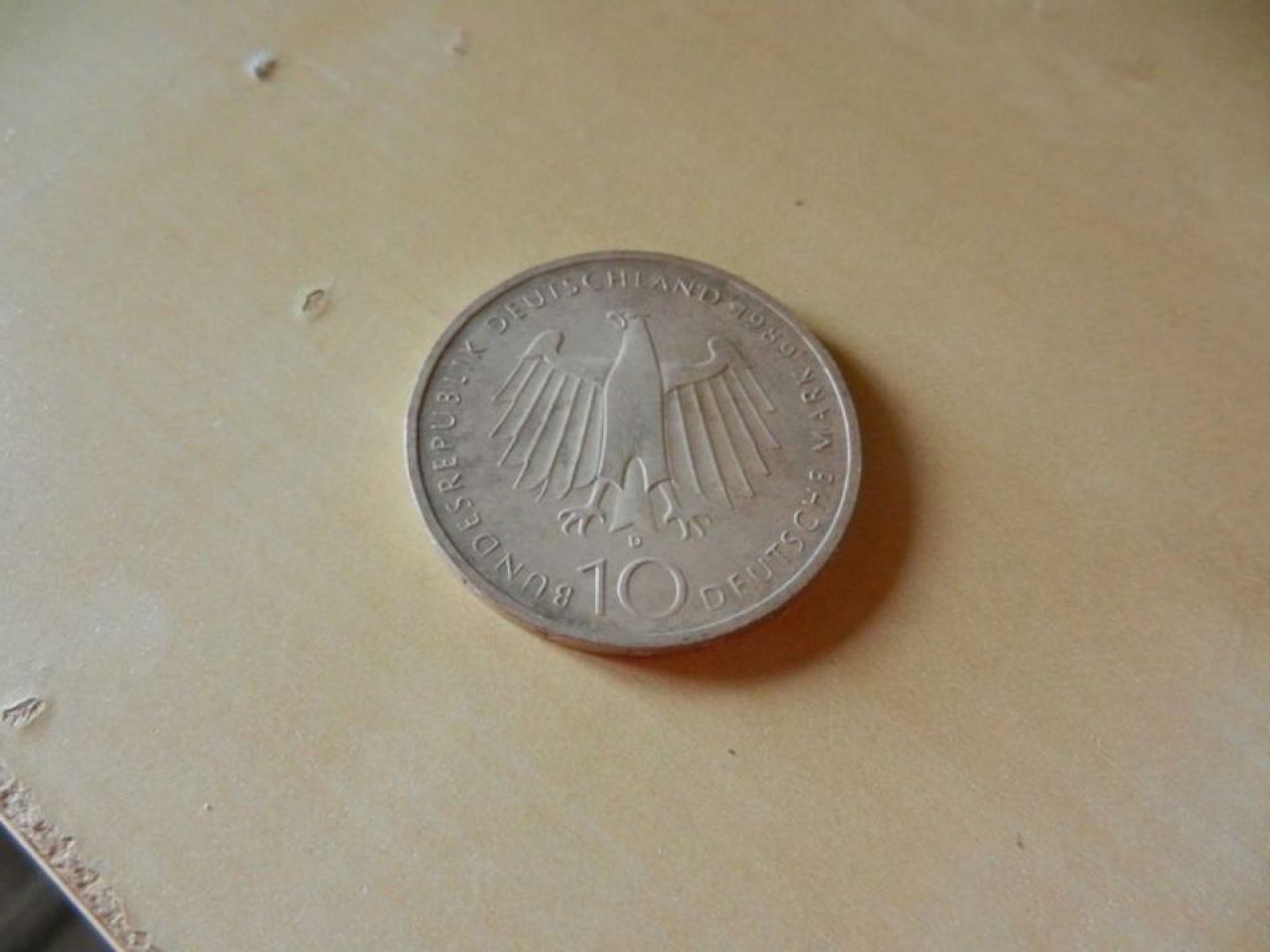 Die offizielle 10-DM-Silber-Gedenkmünze - 2000 Jahre Bonn