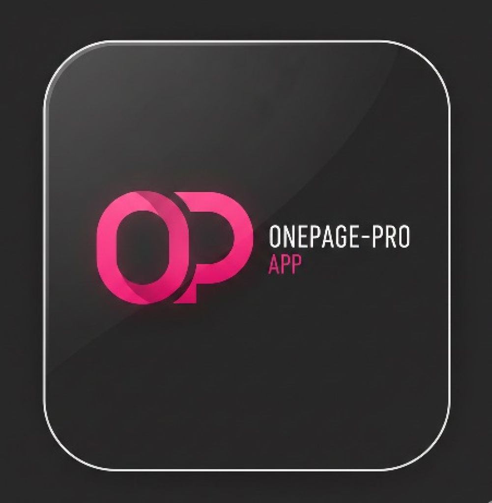 Digital Business Card & Menu – Everything on One Page (Onepager)