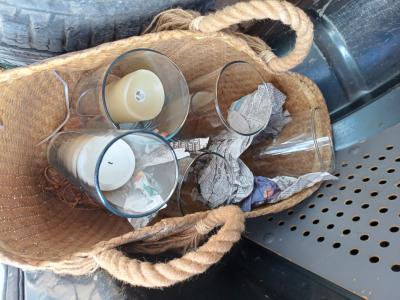 Diverse Glaszylinder/-vasen, Hochzeitsdeko