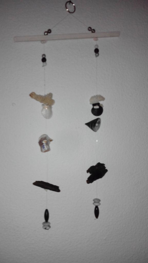 Various handmade mobiles