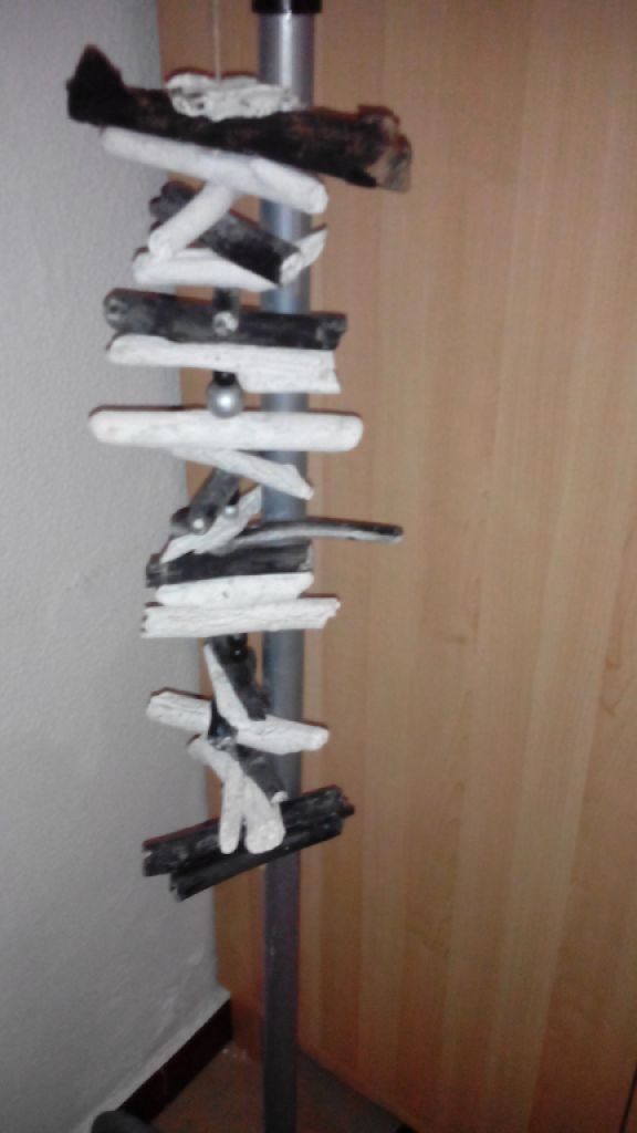 Various handmade mobiles