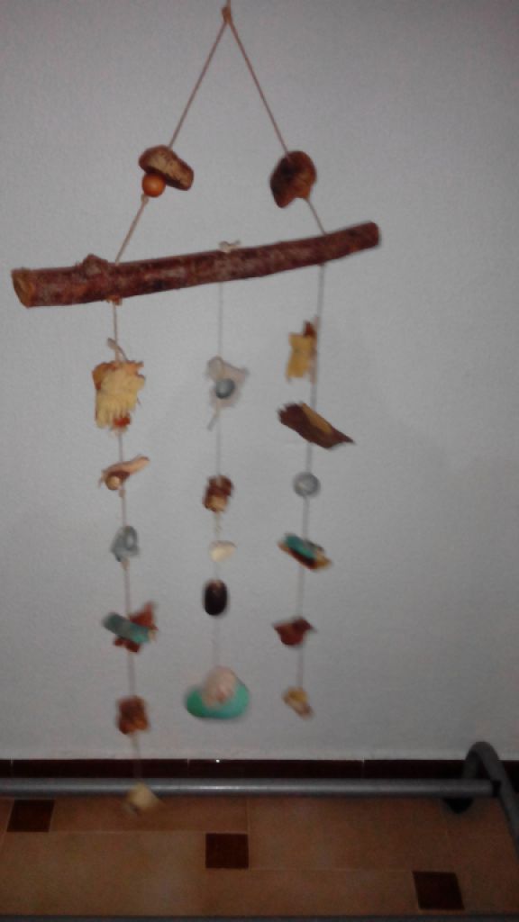 Various handmade mobiles