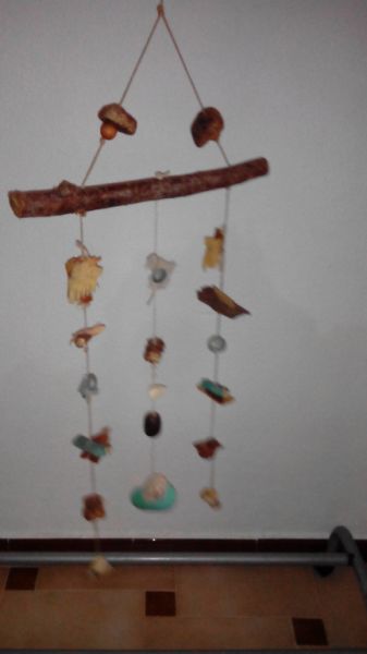Various handmade mobiles