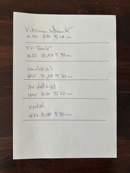 Diverse Wohnzimmermmöbel