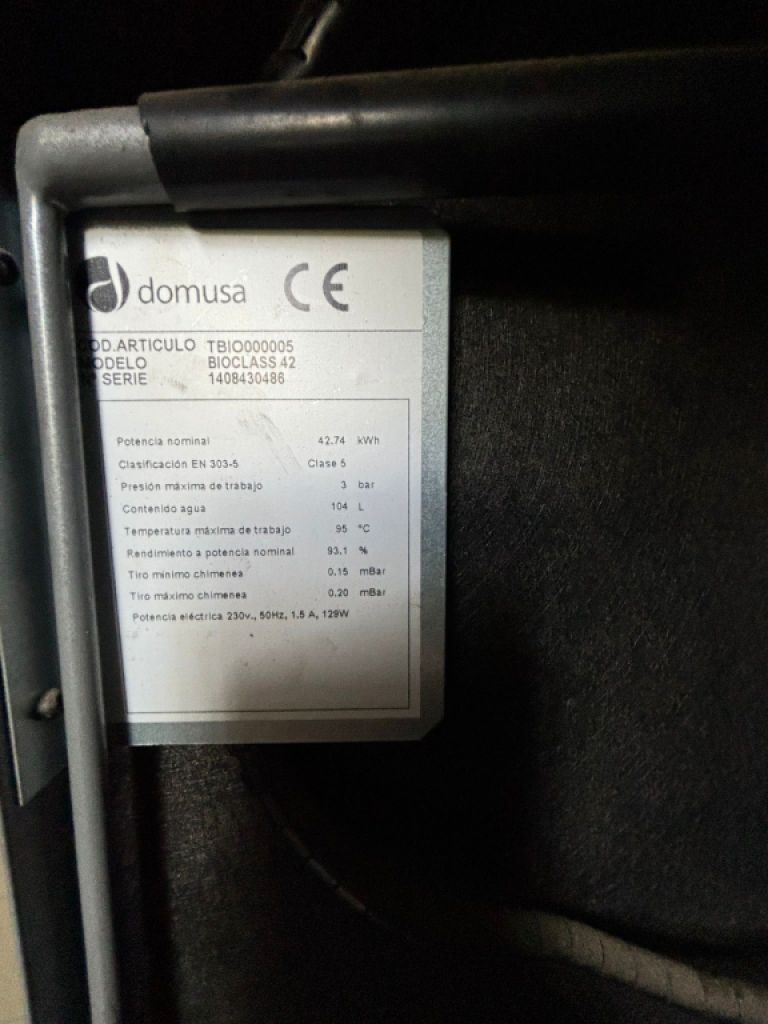 Domusa Pelletheizung + Silo mit automatischer Schneckenförderung