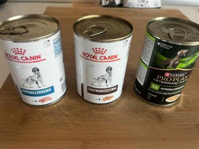 Dosenfutter für Hunde HypoAllergien