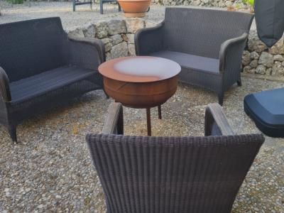 Draußen Möbel
