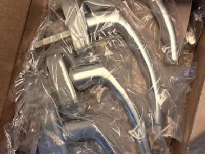 Tilt-and-turn window handles