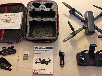 Drohne QC-90 GPS Einsteiger Quadrokopter, Maginon