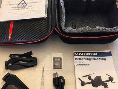 Drohne QC-90 GPS Einsteiger Quadrokopter, Maginon