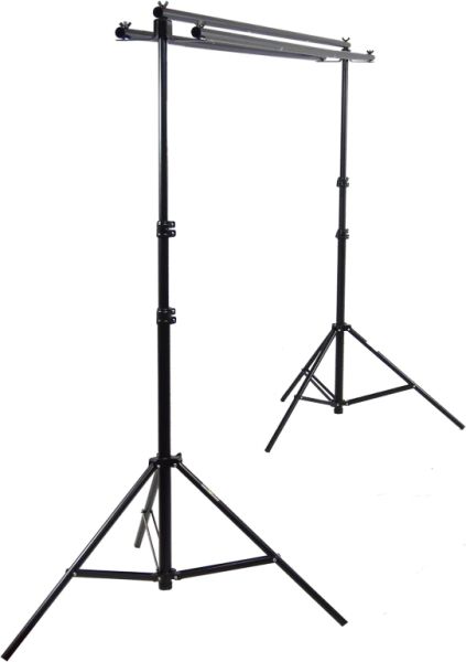 DYNASUN Hintergrundsystem - Aluminium - für 3 x Hintergründe + Tasche (Foto- und Videografie)