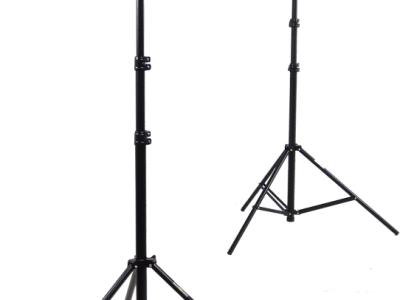 DYNASUN Hintergrundsystem - Aluminium - für 3 x Hintergründe + Tasche (Foto- und Videografie)